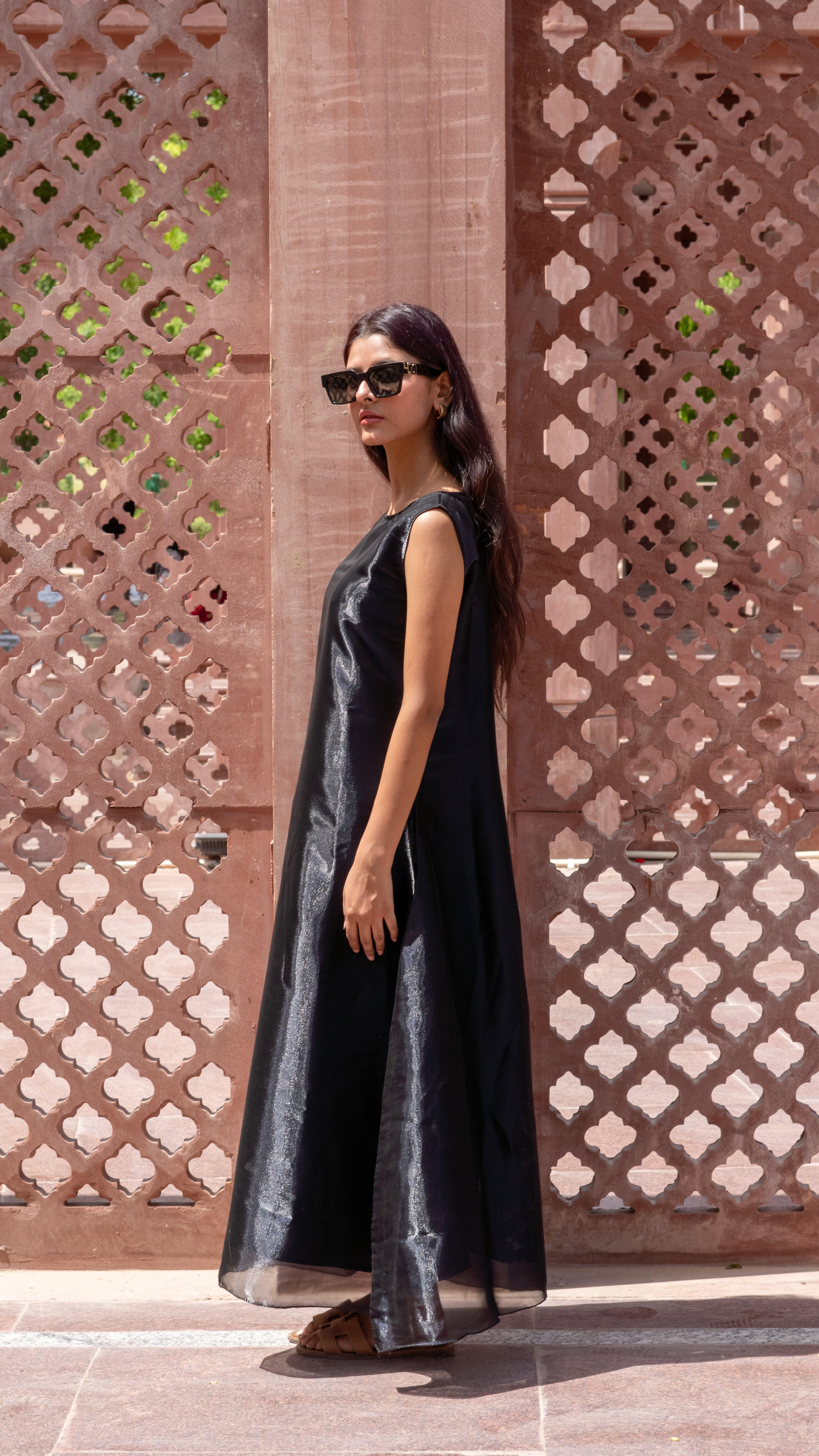SLIP DRESS BLACK