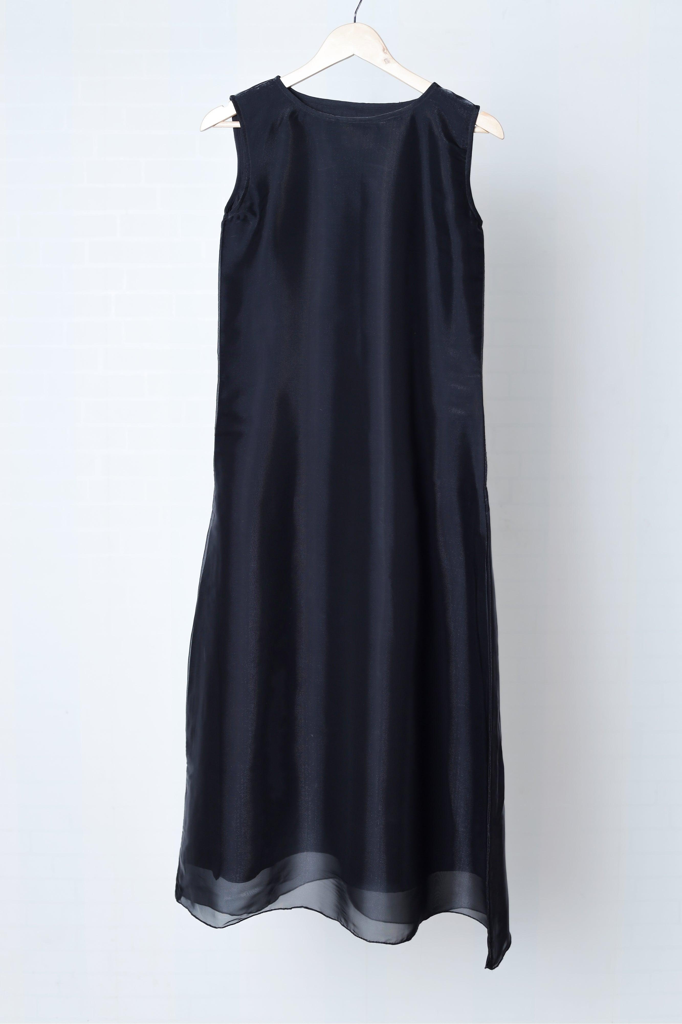 SLIP DRESS BLACK